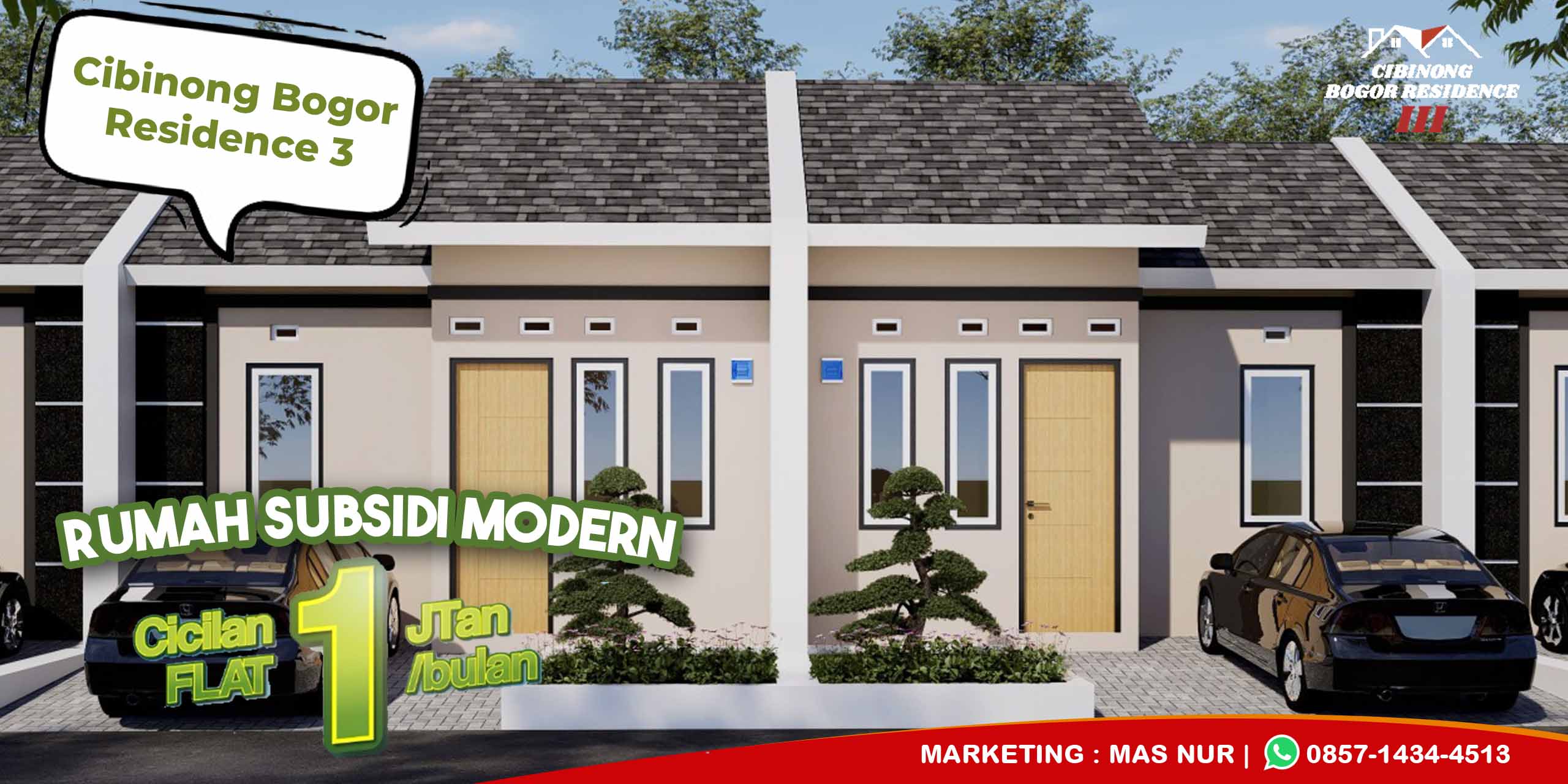 cibinong bogor residence 3 - header banner home page
